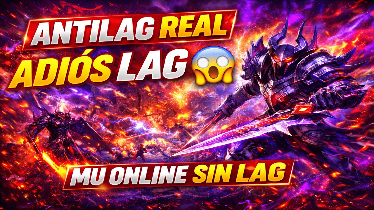 ¿LAG en MU Online S21? 🔧 Activa ESTE ANTILAG y juega FLUIDO