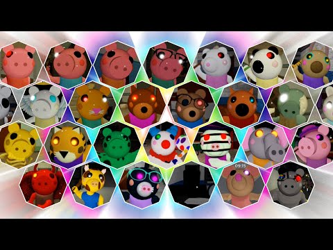 Roblox Piggy All Jumpscares Fast Motion Youtube - piggy alpha roblox cake