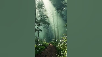 AI Has Generated This Forest Nature Video
