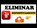 Como ELIMINAR un Blog de BLOGGER ❌ DEFINITIVAMENTE 💥