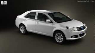 Geely MK sedan 2014 3D model by 3DModels.org