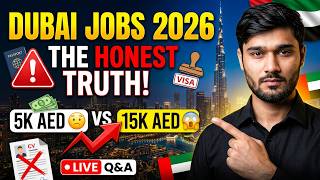 🔴 LIVE: Dubai Jobs 2026 - Apne Sawal Poochein | Salary, Visa Reality & Hiring Updates