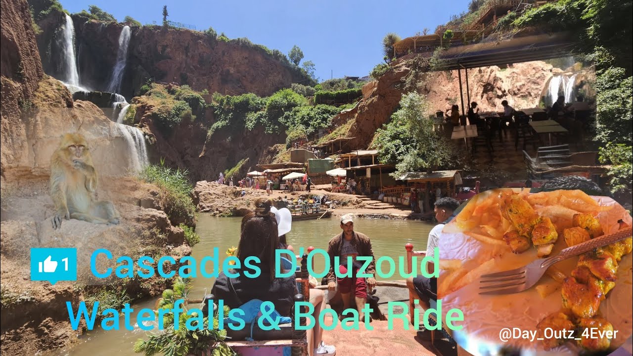 Ouzoud Waterfalls | Morocco |Cascades D'Ouzoud | Full Day Trip  🇲🇦 | Boat Ride, Day 4. 