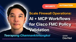 Cisco FMC MCP Server for Scaling Firewall Operations