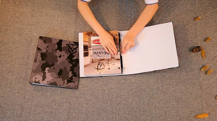 [120]Custom Printed 3 Hole Paper Ring Binder