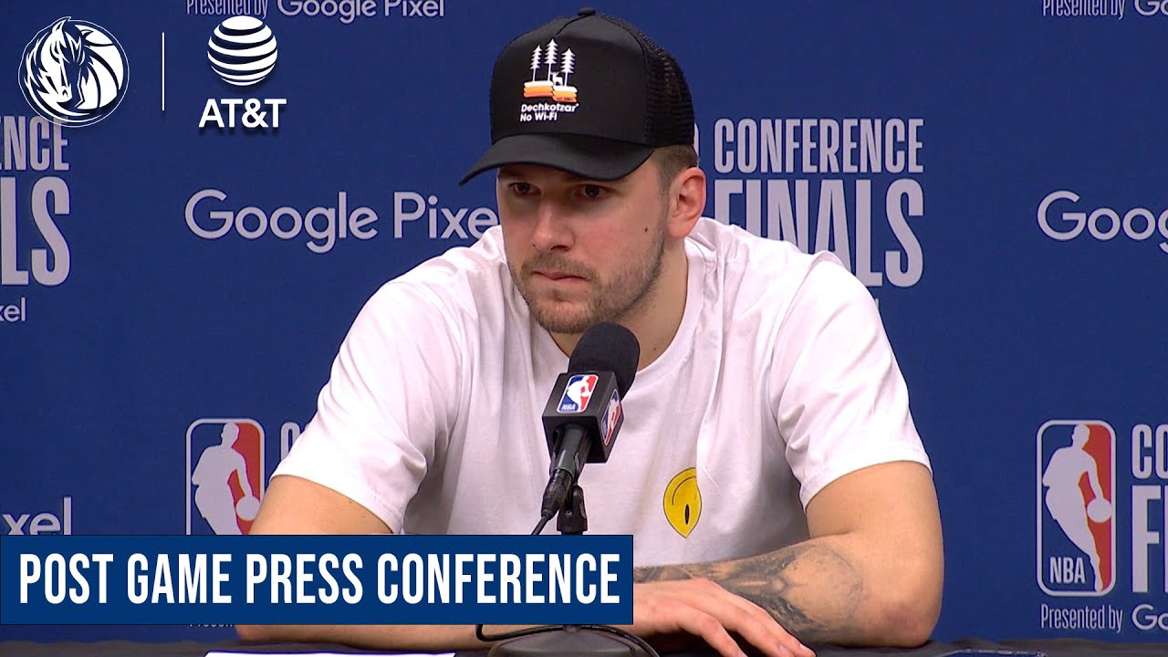 Luka Doncic | WCF Game 3 | Postgame Press Conference - YouTube