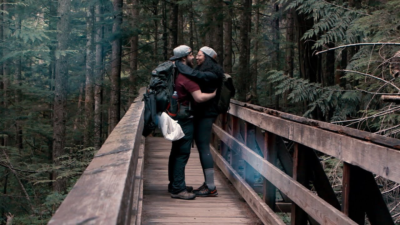 Couple elopes at Bridal Veil Falls | Wedding Video