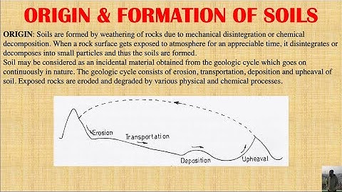 Origin & Formation of Soils | Hindi | Lec-02 | Geotechnical Engineering |
