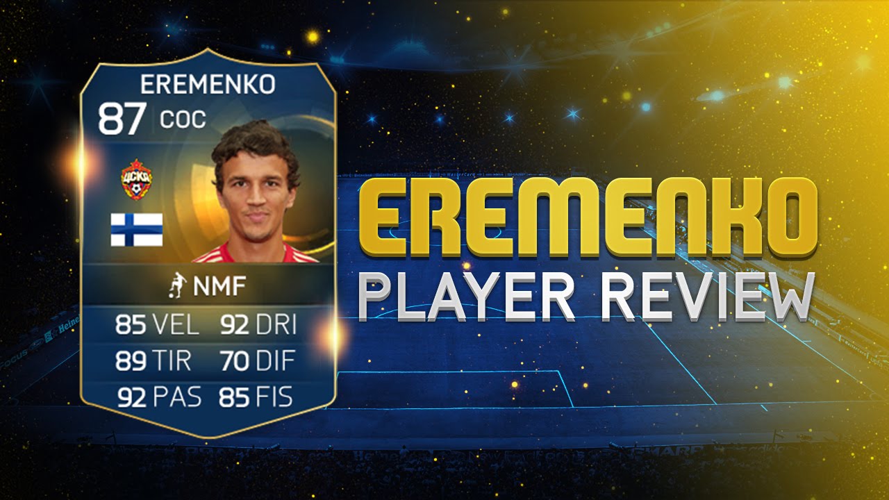 FIFA 15 | ROMAN EREMENKO TOTS (87) | Player Review+Statistiche in game (ITA)