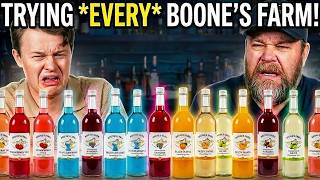 I Made My Son Try Every Flavor Of This Cheap Wine
