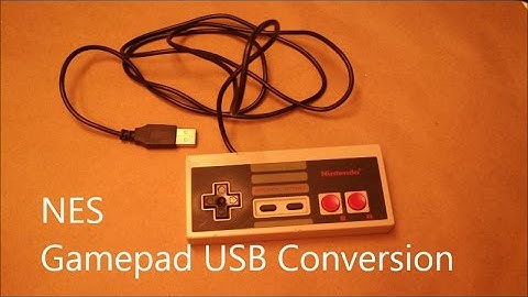 NES USB Gamepad Conversion