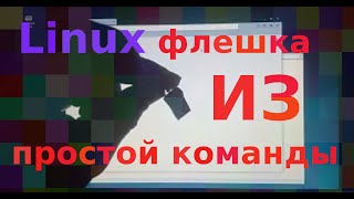 Делаем USB Флешку Для Установки Linux Debian 12 ОДНОЙ ПРОСТОЙ КОМАНДОЙ!!!