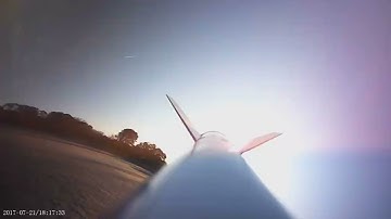 Estes Athena rocket filmed launch with failed parachute deployment.