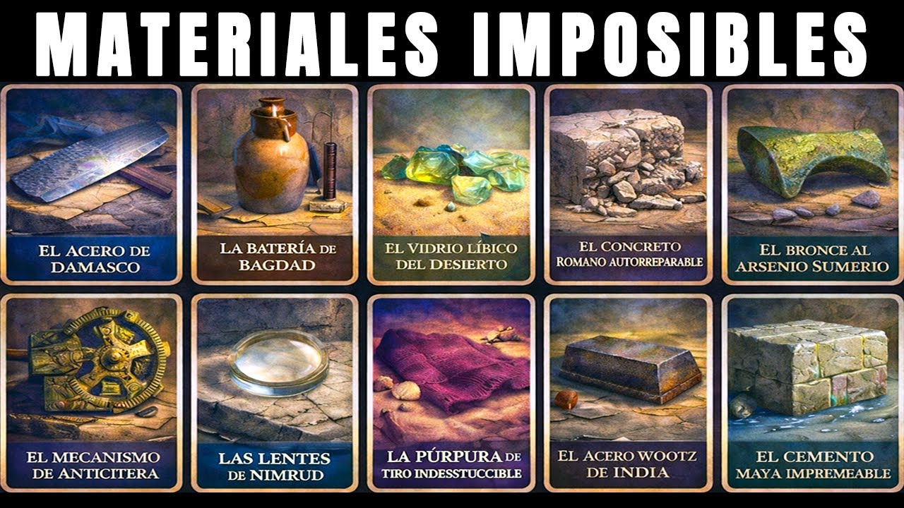 10 Materiales Antiguos Que La Ciencia Moderna No Puede Replicar