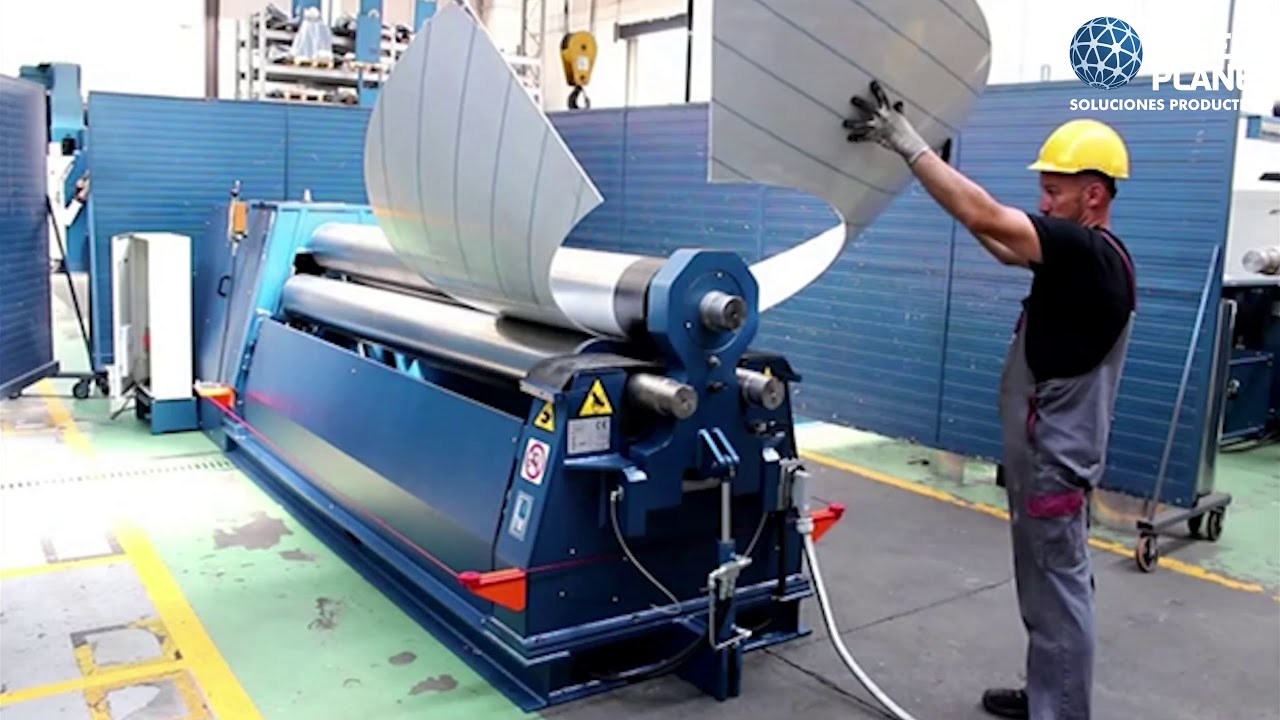 Steel Planet presenta Cilindradora con precurvado Serie ASI de la marca Faccin