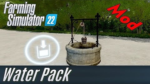FS22: Water Pack Mod Presentation - my own Mod