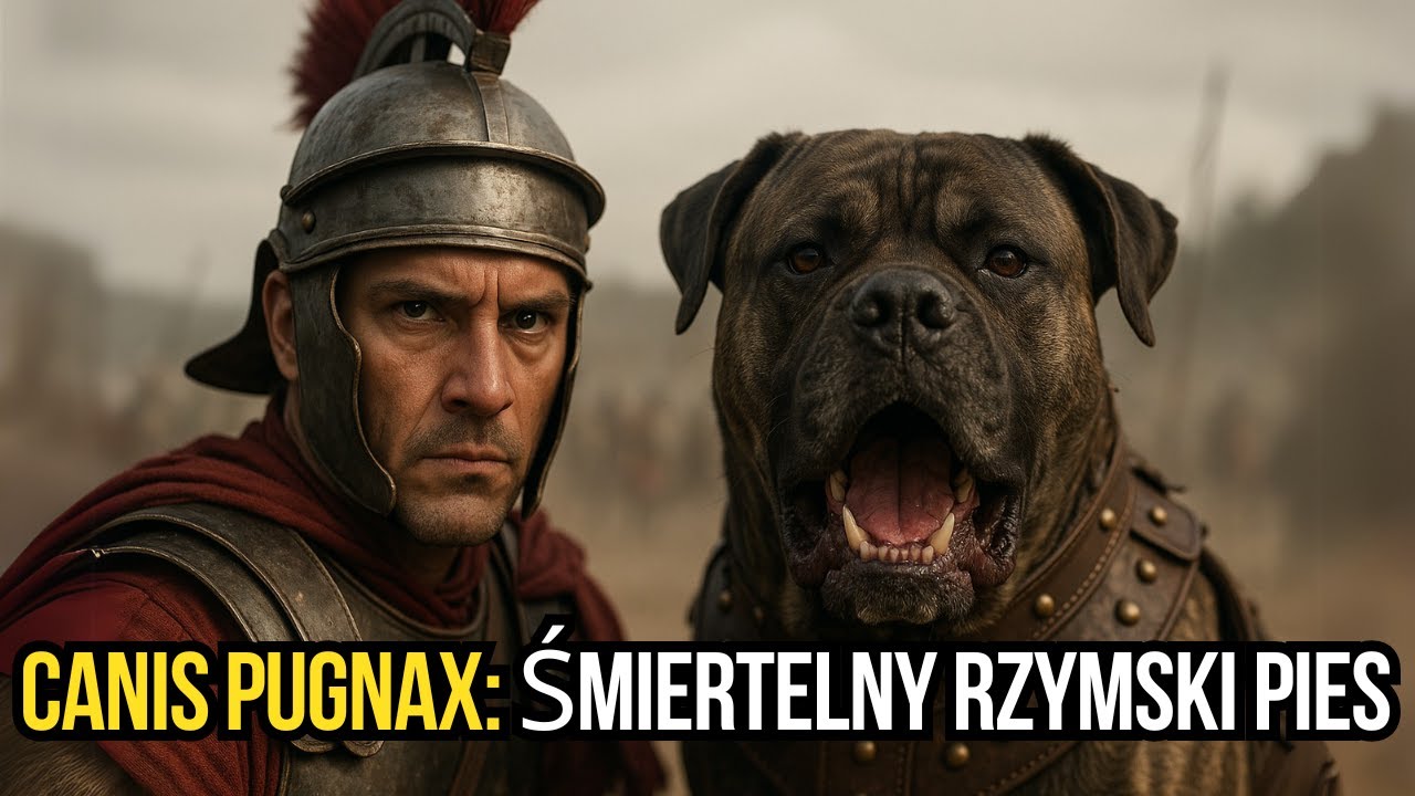 CANIS PUGNAX: BRUTALNY PIES ARMII RZYMSKIEJ który ROZSZARPYWAŁ Wrogów w BITWIE