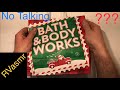 ASMR - Unboxing Package from Bath &amp; Body Works | Crinkles