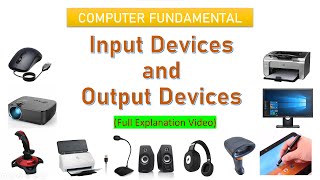 Input and Output Devices | Computer Fundamentals | Explanation Video | Computer Awareness