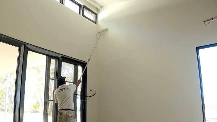 How To Roll High or Tall Wall Areas The technique used to paint high walls - DayDayNews