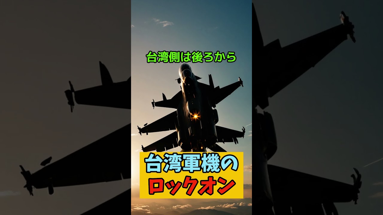 台湾軍機のロックオン・ジョーク＃short#ジョーク