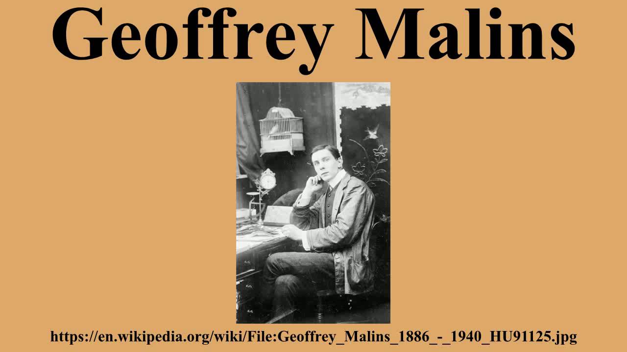 Geoffrey Malins