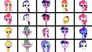 Sprunki Oc All Little Pony Applejack, Spike, Rarity...from My Little Pony Friendship Is Magic