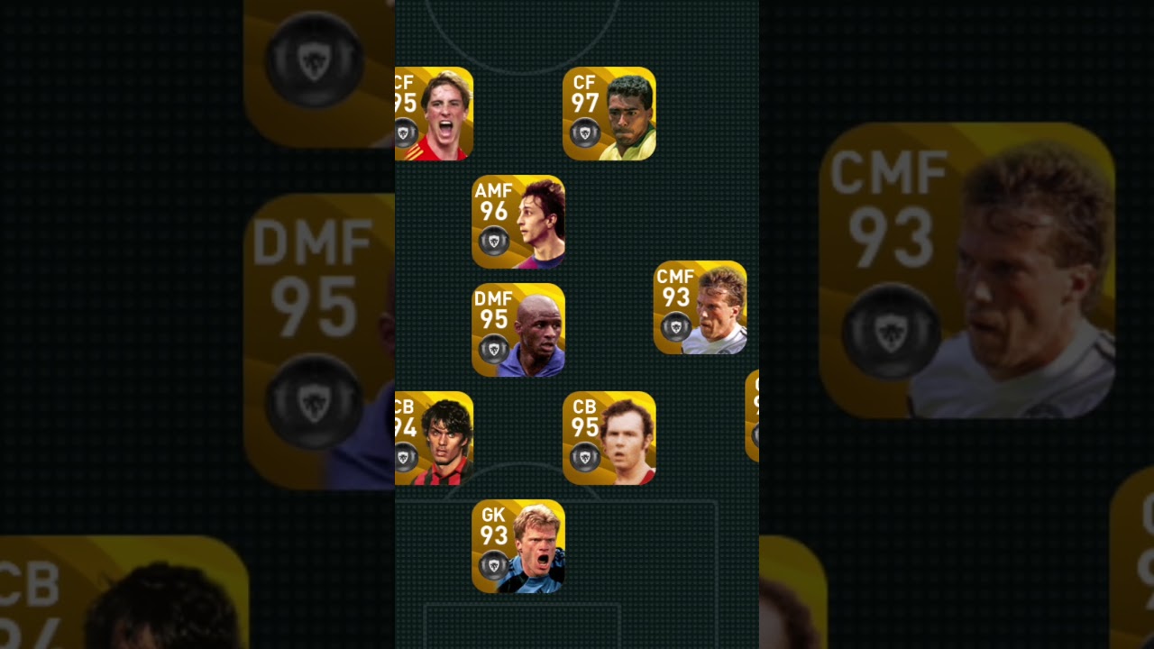 pes 2020 mobile legend squad 