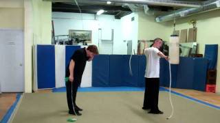 Wushu Double Chain Whip at Chicago Wushu Guan