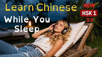 Learn Chinese While You Sleep New HSK 1 Vocabulary Basic Chinese Words Phrases & Sentences 8 Hours