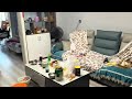 Finally! The messy living room is spotless again 😮✨