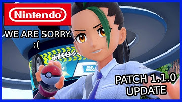 Pokemon Scarlet Violet Patch 1.1.0 | Nintendo looking into the performance issues?