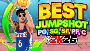 BEST JUMPSHOTS FOR ALL BUILDS + 3PT RATINGS AFTER PATCH on NBA 2K26! BEST SHOOTING TIPS & SETTINGS
