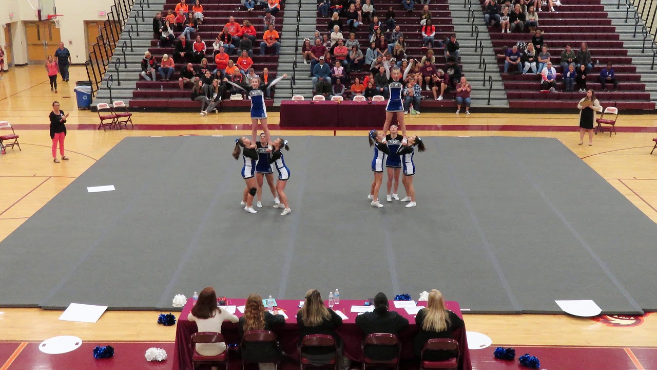 Fort Defiance High School JV at Mountain View Cheer Competition 2019