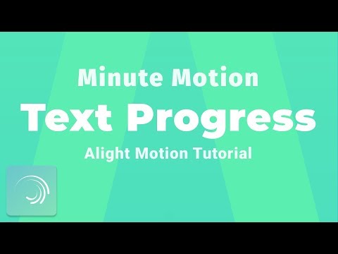 Text Progress - Minute Motion