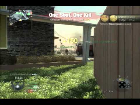 Sniper streak in Nuke Town - Black Ops