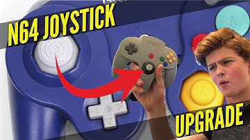 N64 JoyStick Upgrade! GameCube style stick!