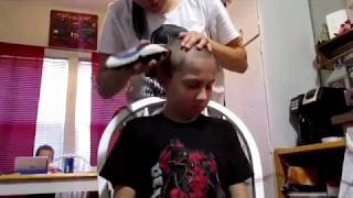 Autism boy haircut