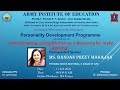 PDP Workshop by Ms. Bandan Preet Mahajan : 11 Feb 2022