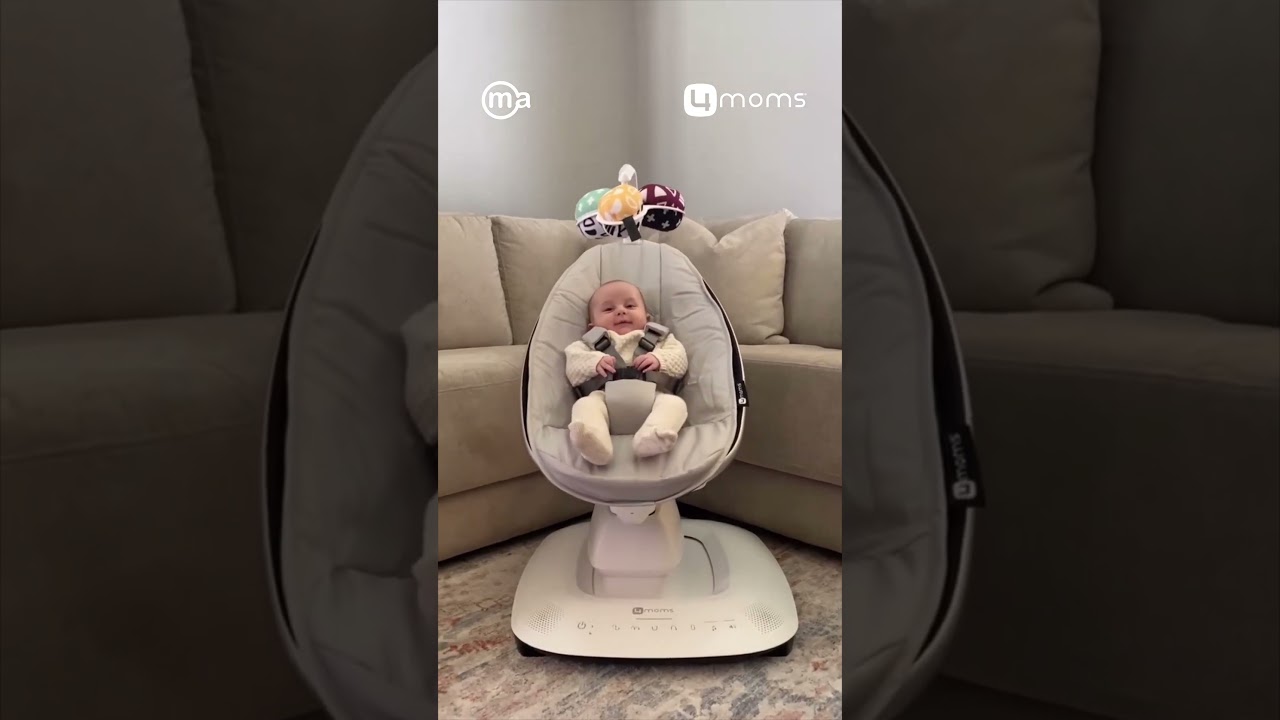 4moms Mamaroo5 Infant Seat Slate Blue Multi-Motion Baby Swing From Us
