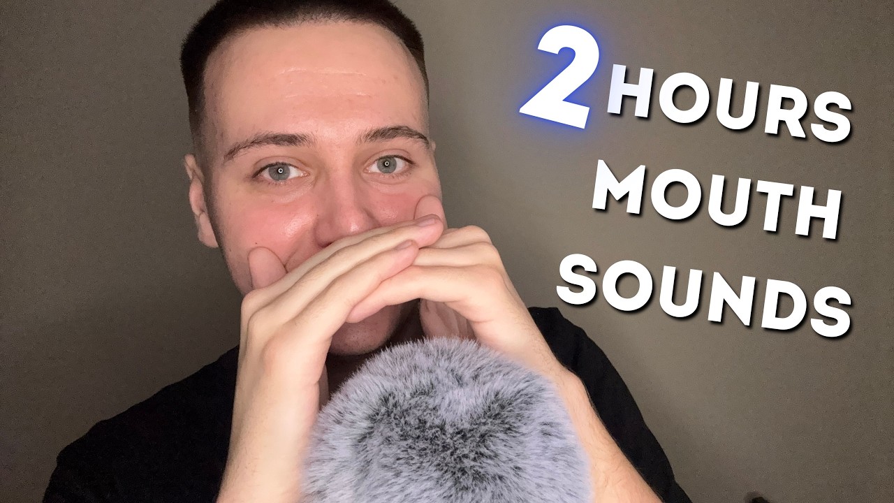 ASMR 2 Hours of Every Type of Wet Mouth Sounds | Background ASMR