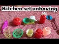 New latest kitchen set collection toyreviewpretend cookingkitchen set unboxingkids  kitchen set