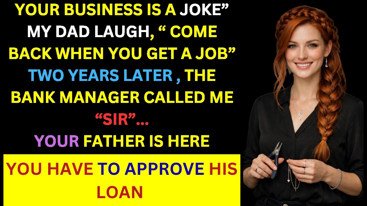 My Parents Said My Small Business Was a Waste of Time — The Bank Manager Asked Me to Approve My Fath