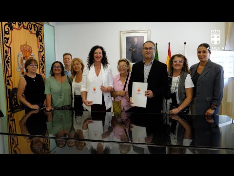 Firma del Convenio de colaboración entre el Ayuntamiento de Almería y la Fundación Andaluza Accesibi
