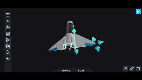 trying to build a space shuttle simple rockets 2  P.1(READ THE DESC.)