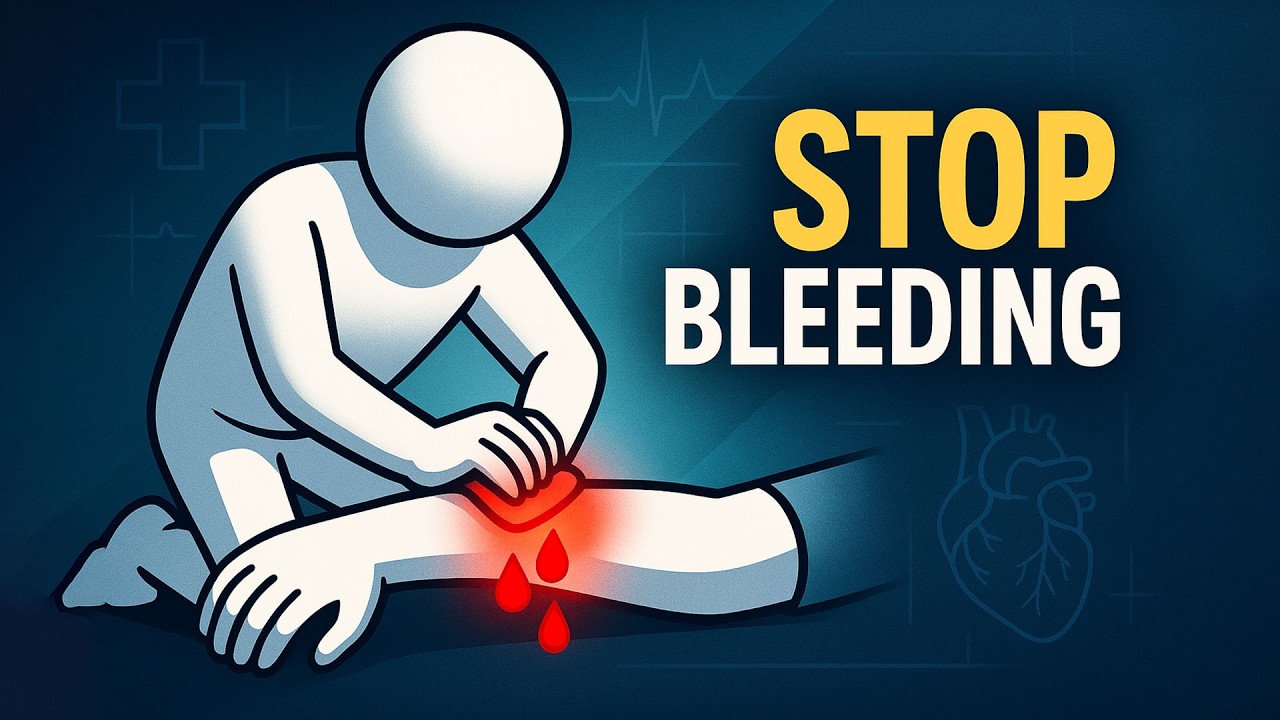 Sharp Bleeding Hemorrhage First Aid Training: Control Severe Bleeding Fast - YouTube