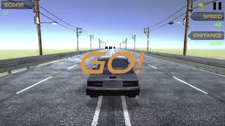 Testing out my new car in Highway Racer 3D screenshot 5