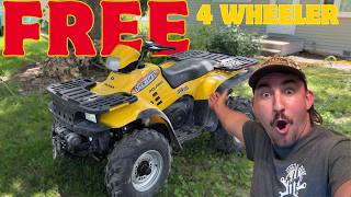 Free 4Wheeler Can I Fix It and Flip It For $$$