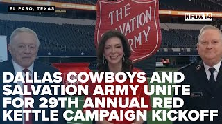 Celebrity Dallas Cowboys and Salvation Army unite for 29th annual Red Kettle Campaign kickoff Net Worth