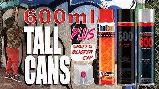 Extra Large Graffiti Cans For Quick Action - Feat Molotow